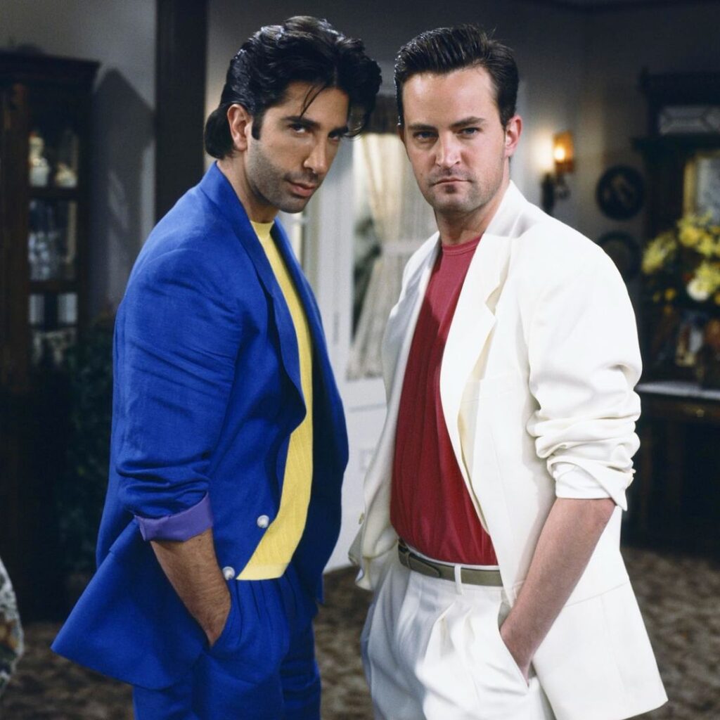 David Schwimmer has left an indelible mark on the entertainment industry, especially with his portrayal of Ross in Friends, a role that continues to resonate with fans across generations. Beyond Friends, Schwimmer has explored a variety of roles, from drama to voice acting, solidifying his versatility as an actor. Here’s an in-depth look at Schwimmer's career and personal life highlights. Thank you for ten incredible years of laughter and creativity.

I will never forget your impeccable comic timing and delivery. You could take a straight line of dialogue and bend it to your will, resulting in something so entirely original and unexpectedly funny it still astonishes.

And you had heart. Which you were generous with, and shared with us, so we could create a family out of six strangers.

This photo is from one of my favorite moments with you. Now it makes me smile and grieve at the same time.

I imagine you up there, somewhere, in the same white suit, hands in your pockets, looking around—

“Could there BE any more clouds?”